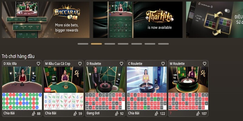 Một số thông tin ban đầu về sảnh game casino AE