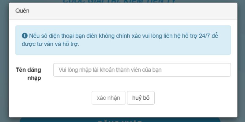 Cách để xử lý tình trạng quên mật khẩu đăng nhập