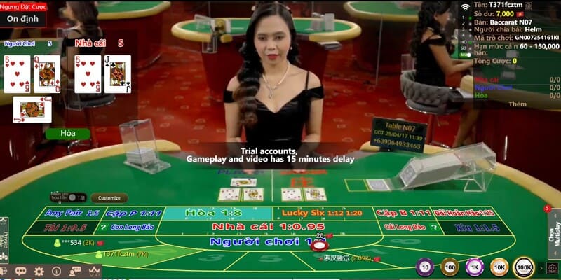 Giới thiệu một số thông tin ban đầu về sảnh game casino DG