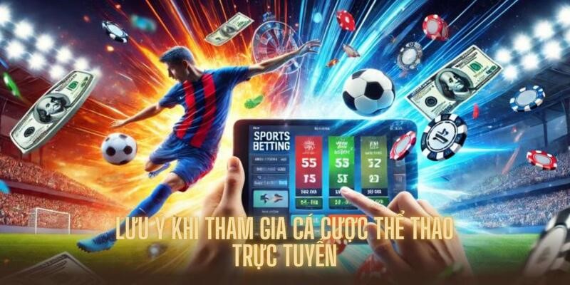 Cần nắm chắc những lưu ý cần thiết khi cá cược trực tuyến