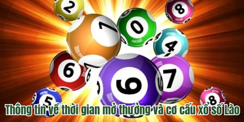 Thông tin về thời gian mở thưởng và cơ cấu xổ số Lào